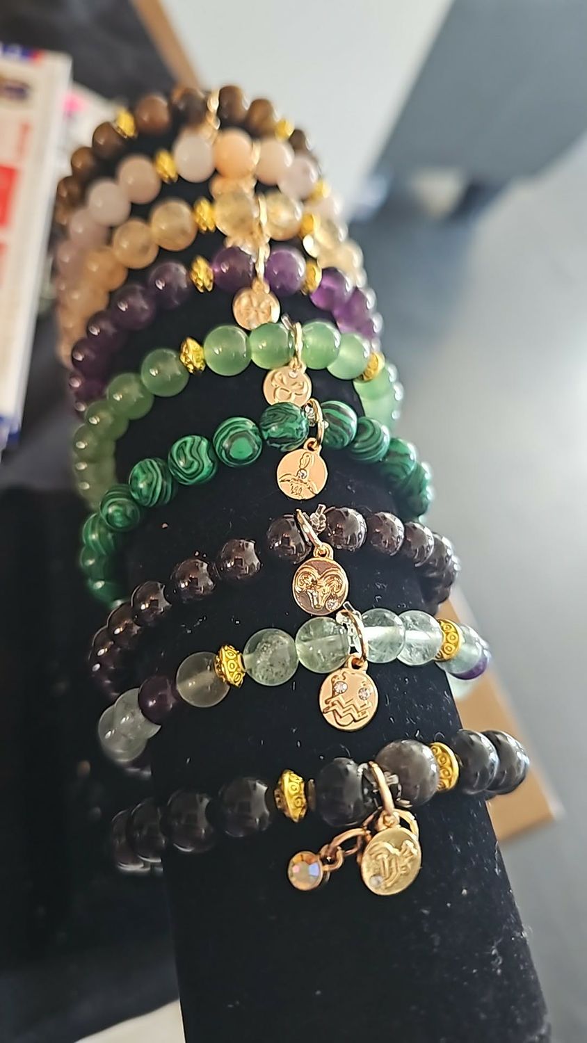 Bracelets signes et pierres astrologiques