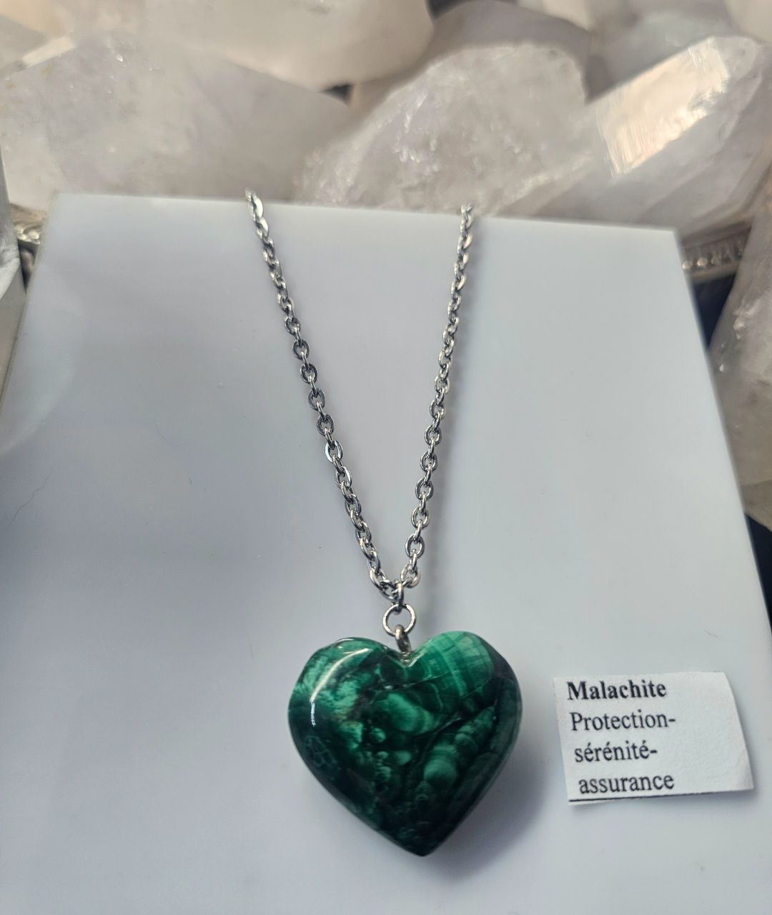Coeur de malachite