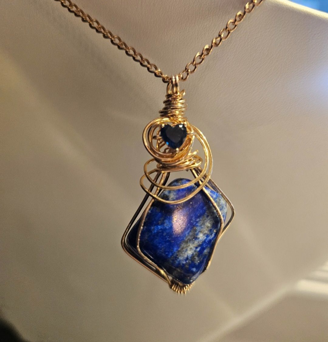 Coeur du lapis lazuli