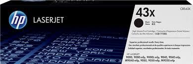 Toner HP 43X nero originale (C8543X) – Alta capacità per stampanti HP LaserJet 9000, 9040, 9050