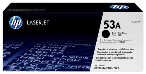 Toner originale HP 53A – Q7553A Nero per LaserJet serie P2015