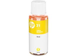 HP 31 [1VU28AE] Giallo Originale Ink Bottle Flacone inchiostro 70ml