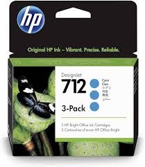 HP 712 Multipack ciano (3ED77A) 3-Pack
