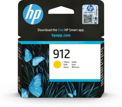 HP 912 Giallo [3YL79AE] Cartuccia di inchiostro originale per stampante Officejet 8010, 8012, 8013, 8014, 8015, Pro 8020e, 8022, 8023, 8024, 8025