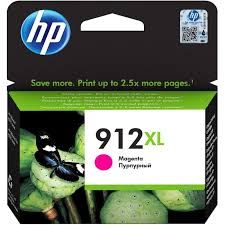 HP 912XL Magenta [3YL82AE] Cartuccia di inchiostro originale per stampante Officejet 8010, 8012, 8013, 8014, 8015, Pro 8020e, 8022, 8023, 8024, 8025