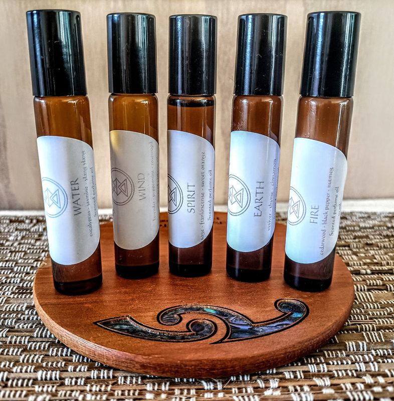 Elemental perfume oil