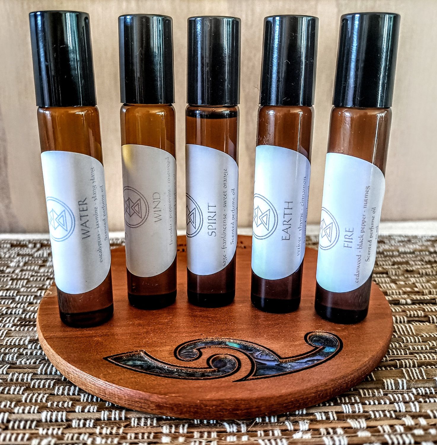 Elemental perfume oil