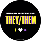 They/Them Pronoun Sticker