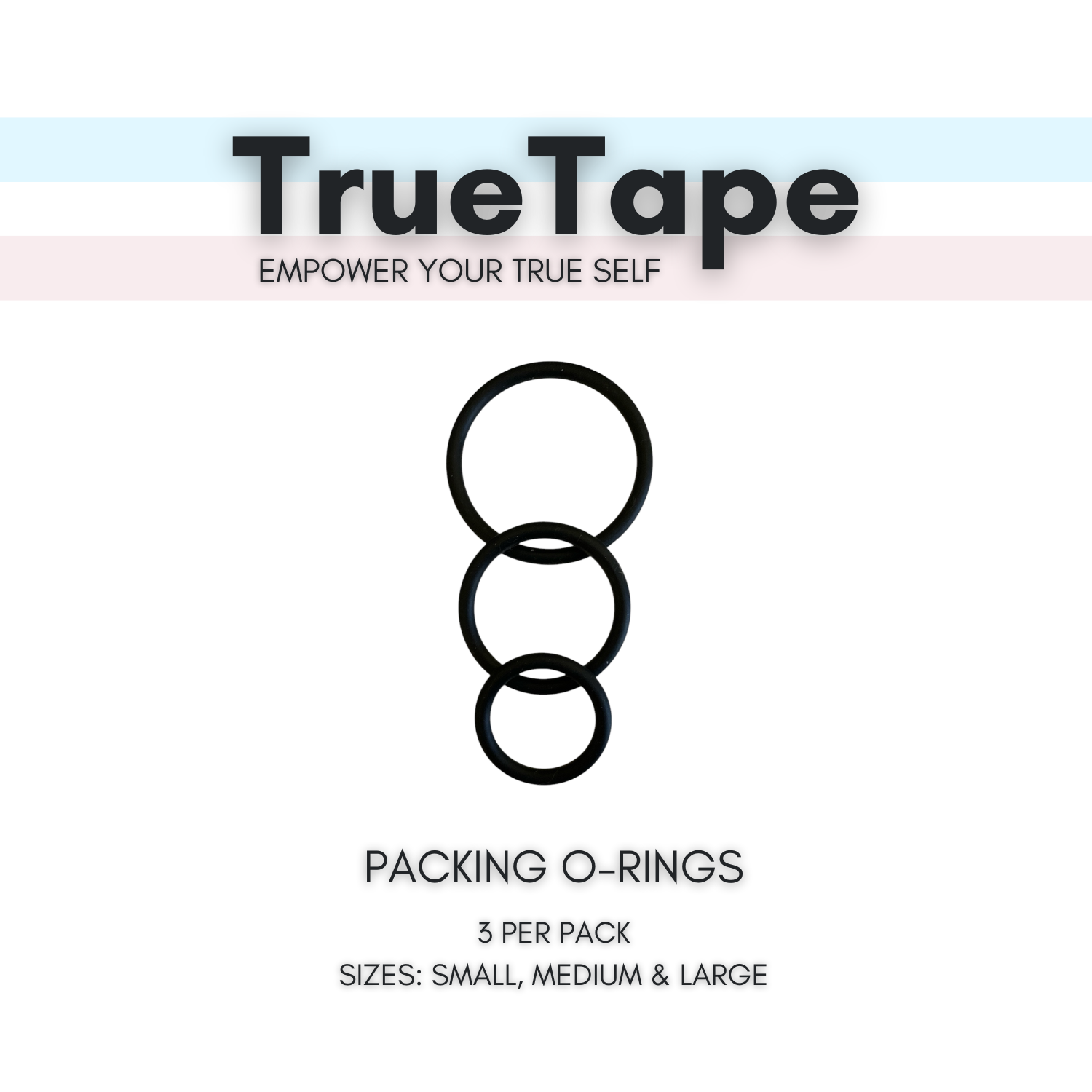 Packing O-Rings - 3 Pack