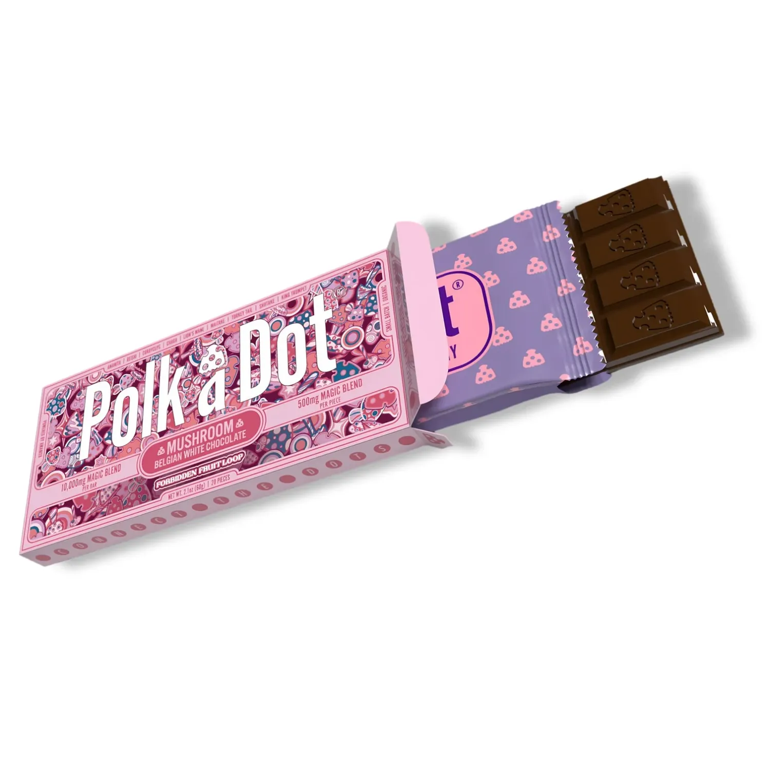 Polkadot Forbidden Froot Magic Belgian Chocolate