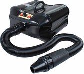 &quot;Tools-2-Groom zwarte super waterblazer voor het drogen van honden en katten, ideaal voor het verwijderen van zand.&quot;

