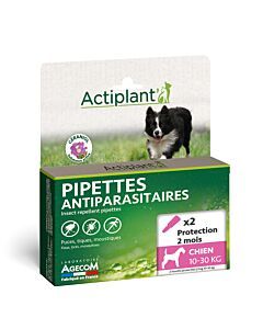 Actiplant honden 10-30 kg - 2 pipetten