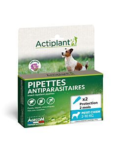Actiplant kleine hond 2-10 kg-2 pipetten