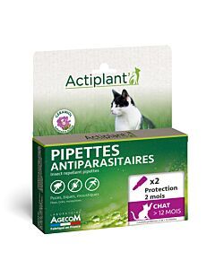Actiplant kat +12 maanden - 2 pipetten