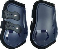 &quot;Harry&#39;s Horse peeskappen kogelbeschermers navy blauw voor paard of pony, extra bescherming tegen aantikken&quot;