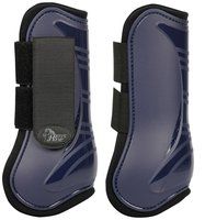 &quot;Harry&#39;s Horse peeskappen kogelbeschermers navy voor paard of pony, extra bescherming tegen aantikk…