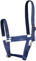 &quot;Harry&#39;s Horse nylon halster navy blauw voor paard, pony, cob of shetlander, diverse maten cob full&quot;