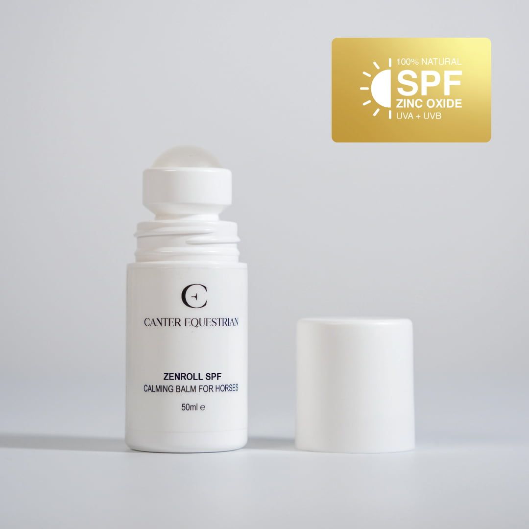 Zenroll SPF – kalmeringsbalsem met zonbescherming voor paarden, 50 ml