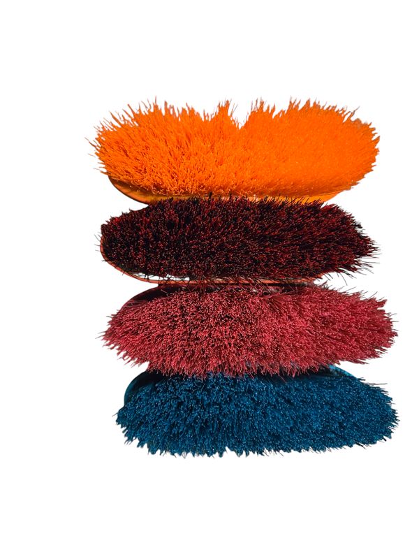 "Horse World Ricky harde borstel voor paard, pony of shetlander, voor het schoonmaken van de vacht"