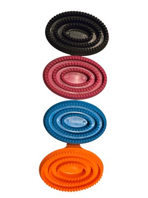 "Horse World Ricky rosborstel voor paard, pony of shetlander, ideaal voor massage en het doorkomen …