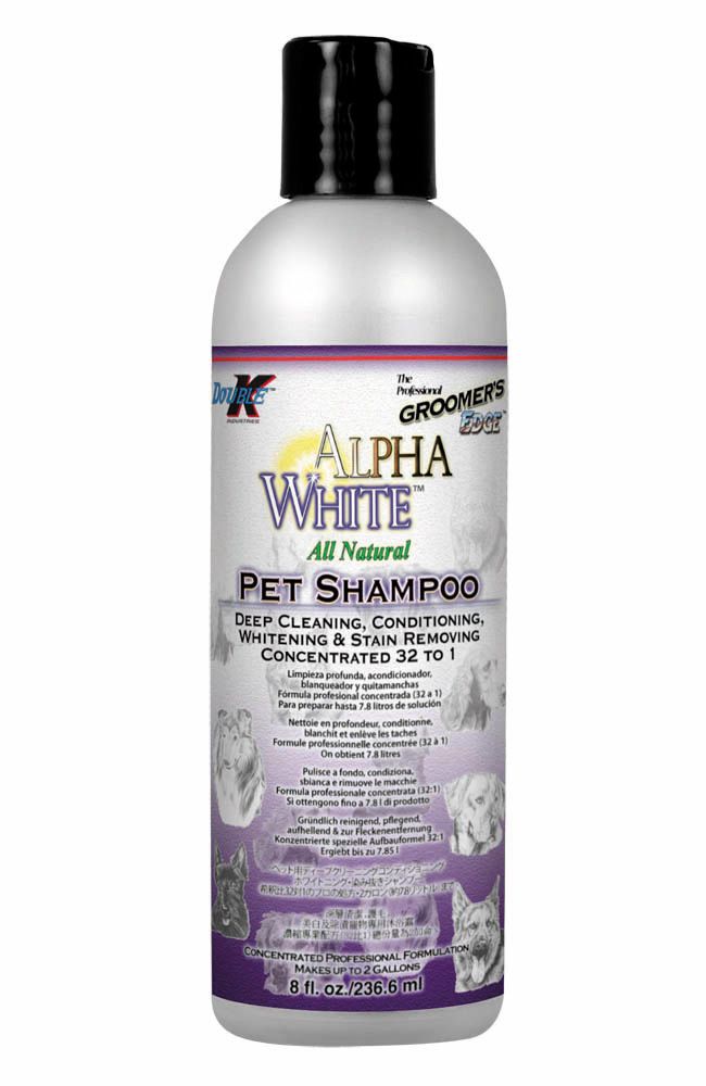 Double K Alpha White Witte Vacht Shampoo 237ML