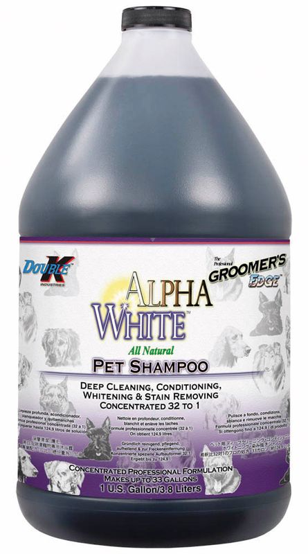 Double K Alpha White Witte Vacht Shampoo 3,8L