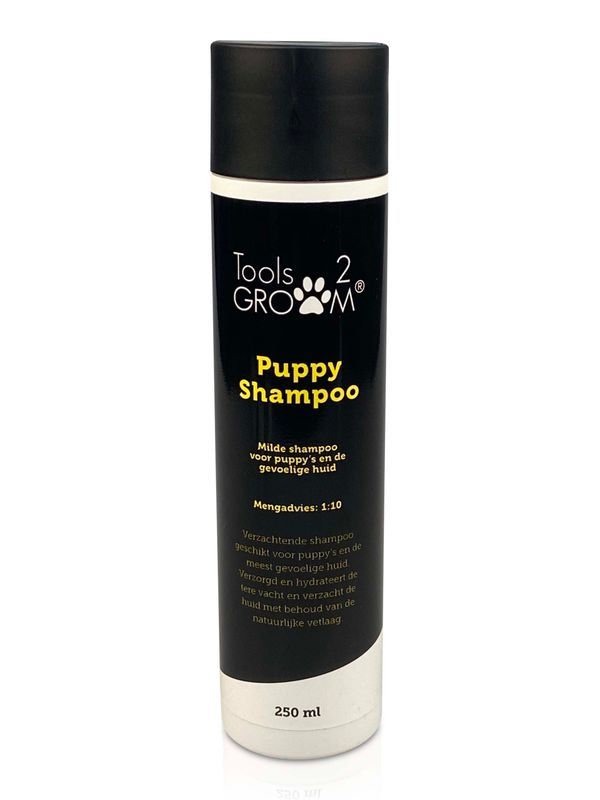 Milde puppyshampoo van Tools-2-Groom – Verzachtende verzorging voor jonge honden, 250ml