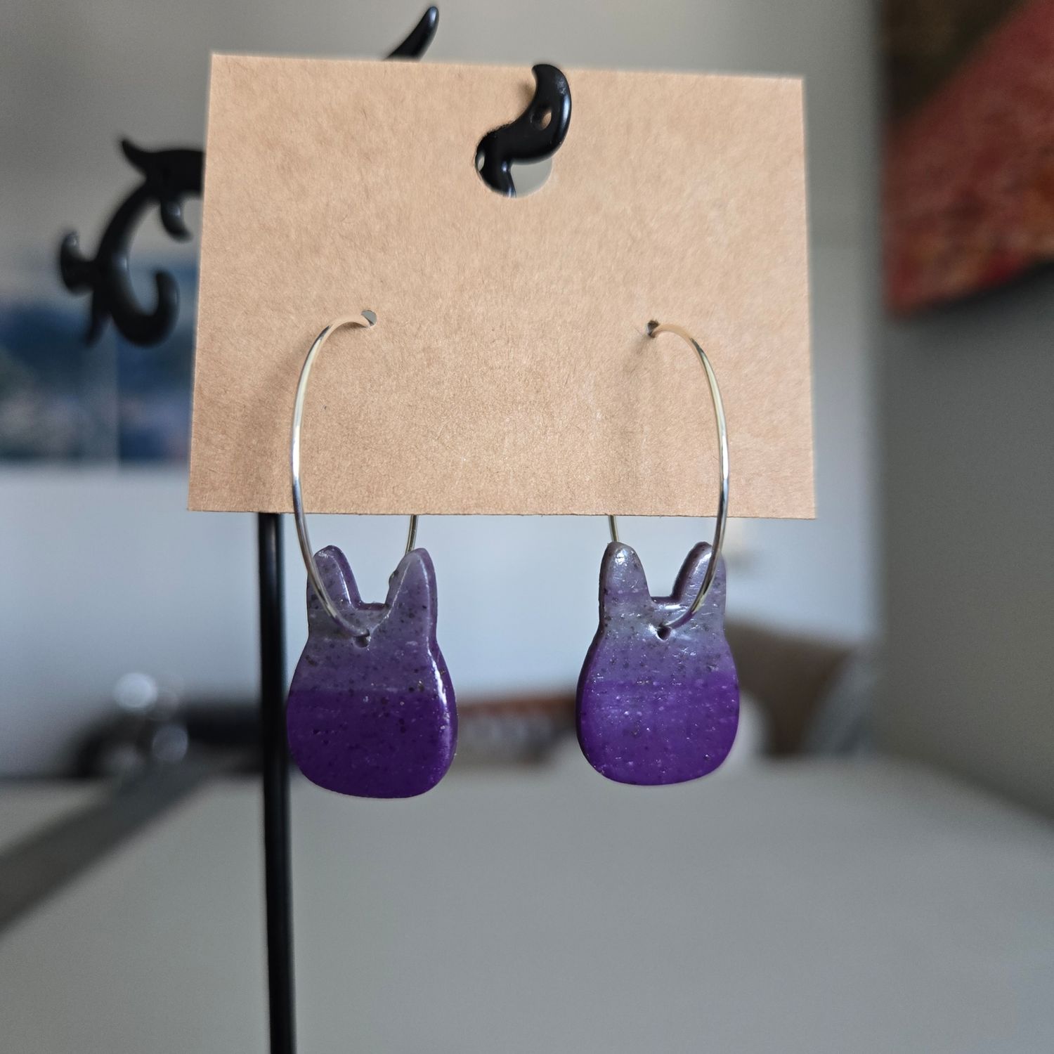 Stone &amp; Purple Ombre Small Totoro&#39;s