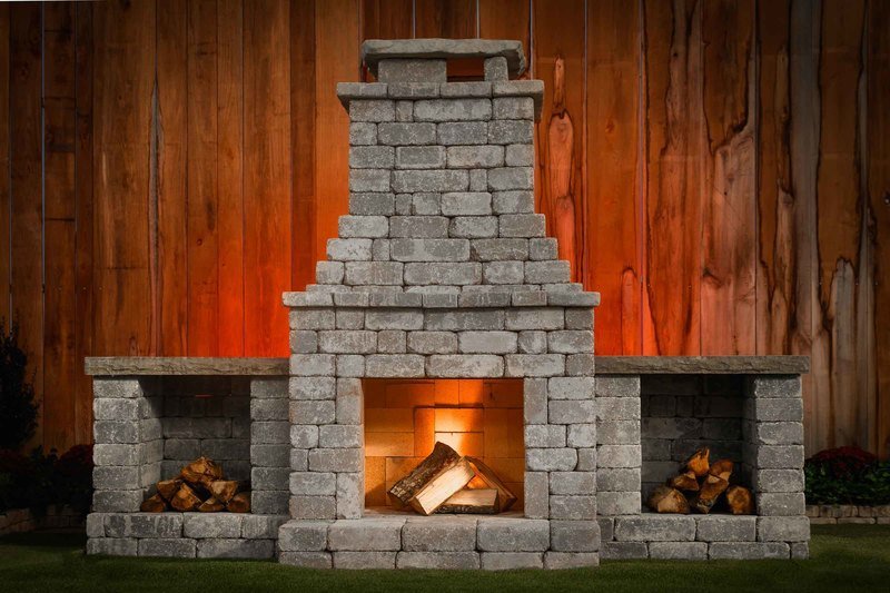 Outdoor Fireplace Kits