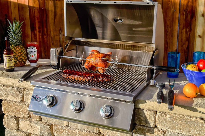 Outdoor Grill Stations