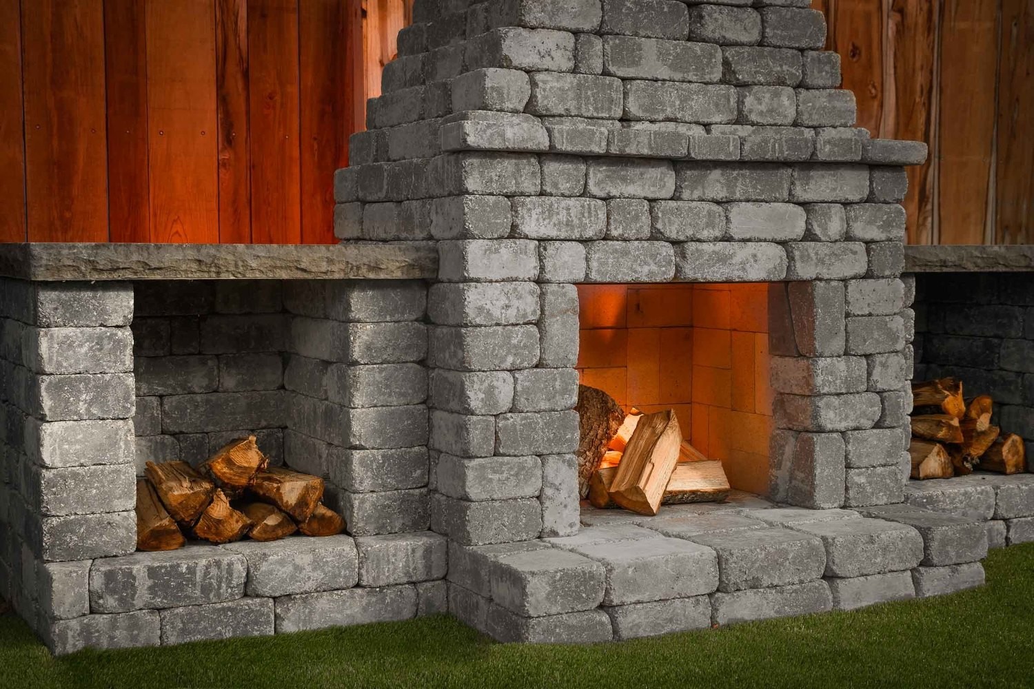 Fremont Diy Outdoor Fireplace Kit