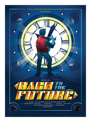 Back to the Future - art by The Ninjabot