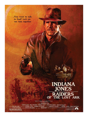Raiders of the Lost Ark - art by Cat Staggs