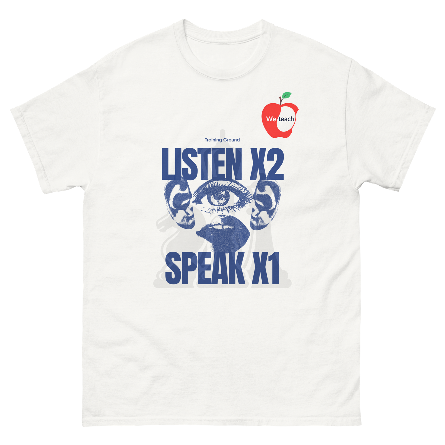 Unisex classic tee- Listen X2