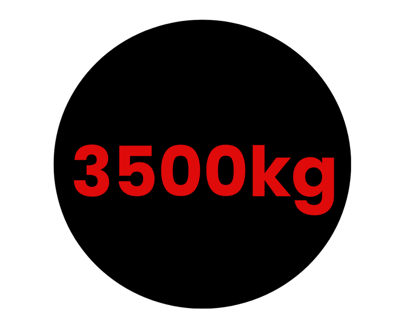 3500kg