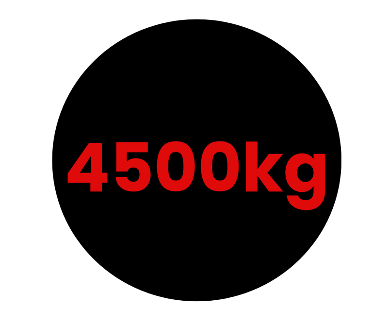 4500kg