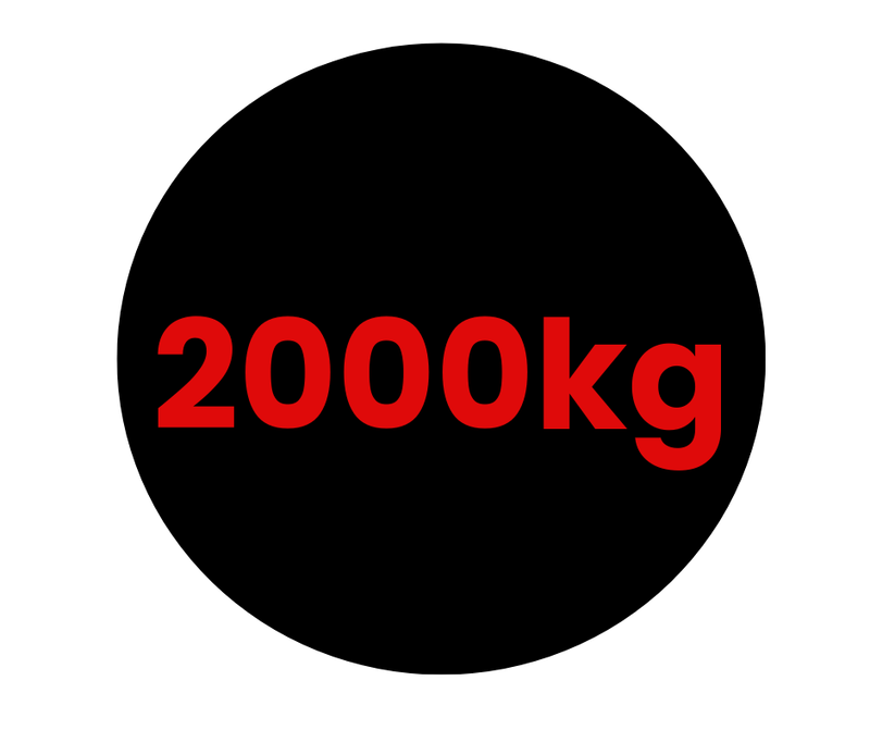 2000kg