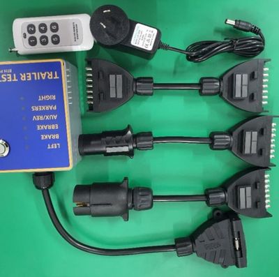 Wireless Remote Control Trailer Light &amp; Brake Tester