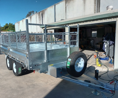 Flat Deck Hydraulic Tipper 12x7