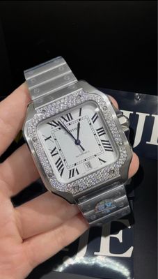 40MM 10.5 CT VVS MOISSANITE WATCH