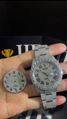 41MM 36CT VVS MOISSANITE WATCH
