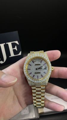 40MM 30CT VVS MOISSANITE WATCH