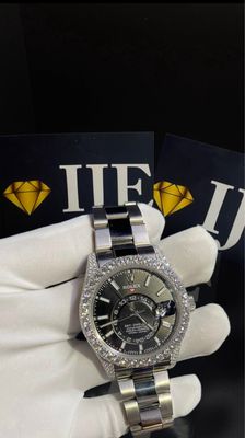 40MM 10.5 CT VVS MOISSANITE WATCH
