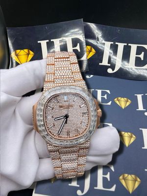 40MM 35CT VVS MOISSANITE WATCH
