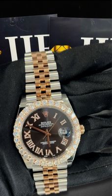 41MM 6CT VVS MOISSANITE WATCH