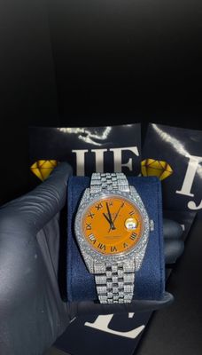 41MM 38CT VVS MOISSANITE WATCH