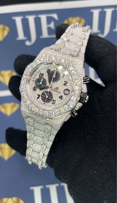42MM Audemars Piguet 40CT Natural Diamond Watch
