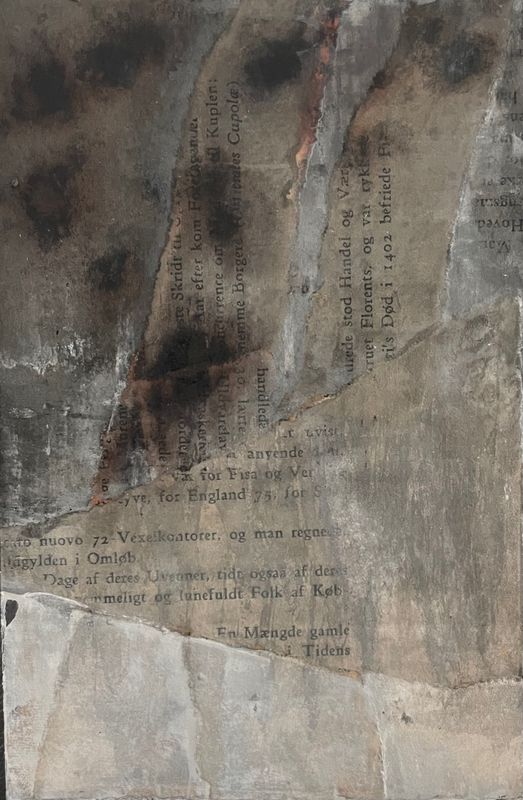 No. 0046 - Mixed media  12x18cm