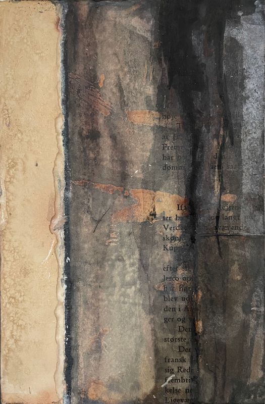 No. 0055 - Mixed media  12x18cm