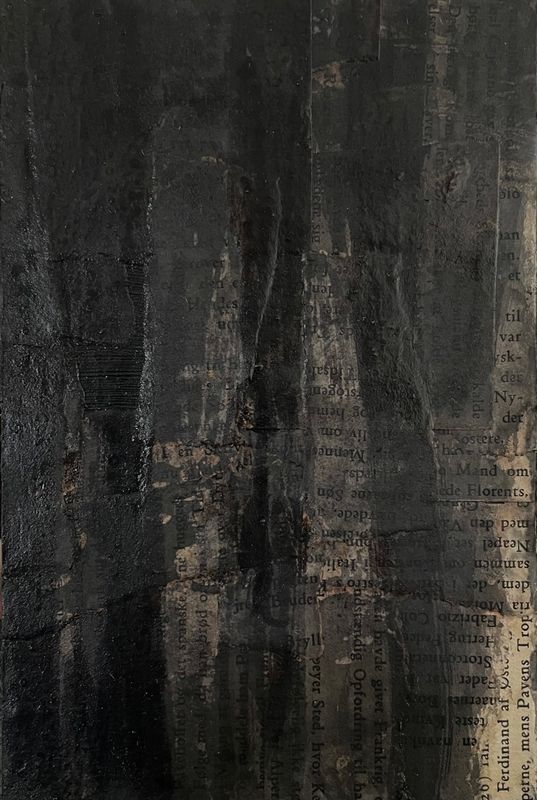 No. 0054 - Mixed media  12x18cm